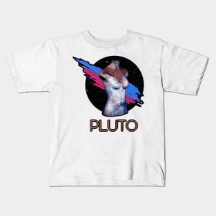 Heavenly Bodies - Pluto Kids T-Shirt